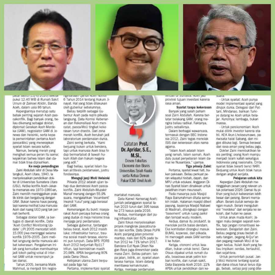 3 tokoh Observer Kesehatan